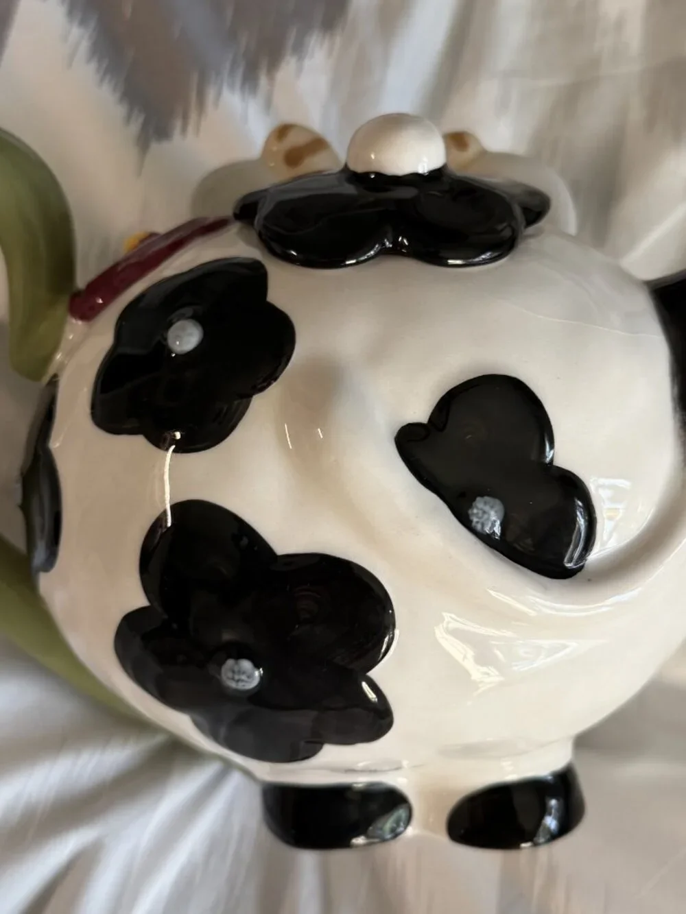 Blue Sky Clayworks Cow Teapot